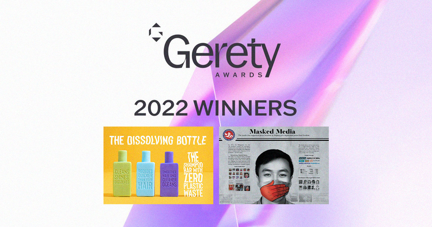 Ace Saatchi & Saatchi and BBDO Guerrero win silver at The Gerety Awards 2022